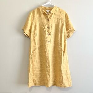 J. Jill Love Linen Shirt Dress